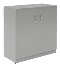 Шкаф с глухими малыми дверьми SR-2W.1 Серый 770х375х790