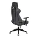 Кресло игровое Бюрократ VIKING 4 AERO BLACK EDITION черный искусст.кожа/ткань. Фото товара с разных ракурсов.
