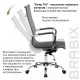 Кресло руководителя Energy EX-509, экокожа, хром, черное. Фото товара с разных ракурсов.