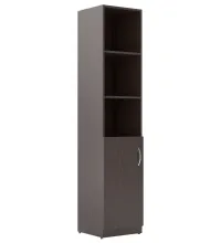 Шкаф колонка комбинированая SR-5U.2(L) Легно темный 386х375х1815