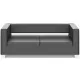 Трехместный диван Грин Euroline-черный (Chairman). Фото товара с разных ракурсов.