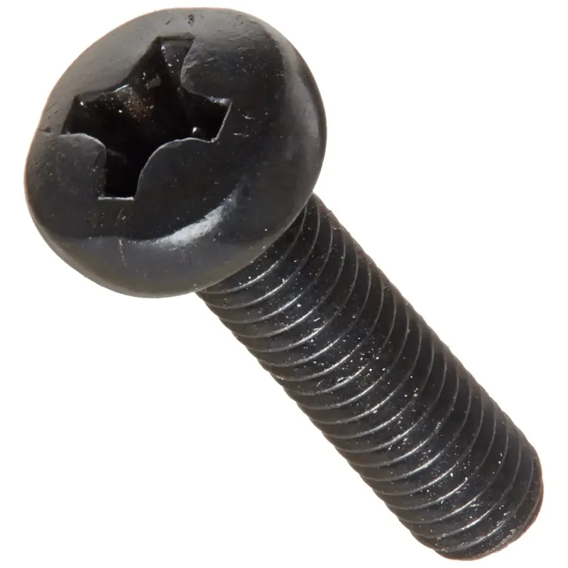 Винт М6х35 полукруглый черный главное фото