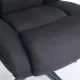 Кресло руководителя PREMIUM Solid HD-005, НАГРУЗКА до 180 кг, ткань, черное. Фото товара с разных ракурсов.