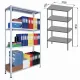 Стеллаж металлический ПРАКТИК "MS", 1850х1000х600 мм, 4 полки, MS 185/100х60/4 главное фото в маленьком размере